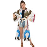 E8epcq3x0achi-l Maxi Kimono