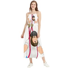 Boho Sleeveless Summer Dress 