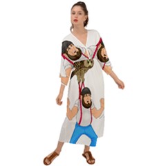 Grecian Style  Maxi Dress 