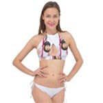 E8epcq3x0achi-l Cross Front Halter Bikini Top