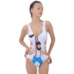 E8epcq3x0achi-l Side Cut Out Swimsuit