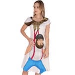 E8epcq3x0achi-l Classic Short Sleeve Dress