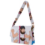 E8epcq3x0achi-l Full Print Messenger Bag (L)
