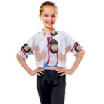 E8epcq3x0achi-l Kids Mock Neck Tee