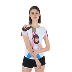 Back Cut Out Sport T-Shirt 