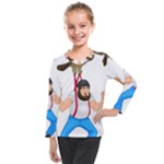E8epcq3x0achi-l Kids  Long Mesh Tee
