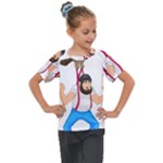 E8epcq3x0achi-l Kids  Mesh Piece Tee