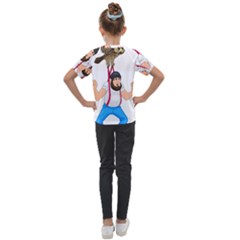 Kids  Mesh Piece T-Shirt 