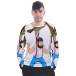 E8epcq3x0achi-l Men s Long Sleeve Raglan Tee
