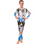 E8epcq3x0achi-l Kid s Satin Long Sleeve Pajamas Set