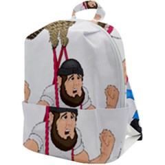 Zip Up Backpack 