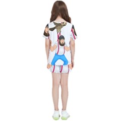 Kids  T-Shirt And Sports Shorts Set 