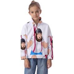 Kids  Half Zip Hoodie 