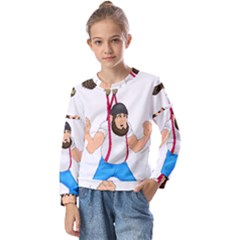 Kids  Long Sleeve T-Shirt with Frill  