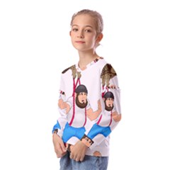 Kids  Long Sleeve T-Shirt with Frill  