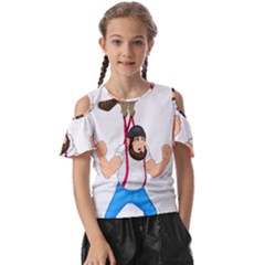 Kids  Butterfly Cutout T-Shirt 