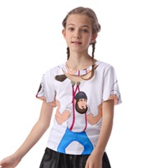 Kids  Front Cut T-Shirt 
