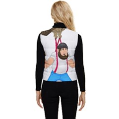 Women s Button Up Puffer Vest 