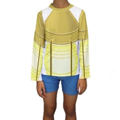 Kids  Long Sleeve Swimwear 