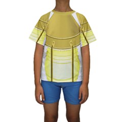 Kids  Short Sleeve Swimwear 