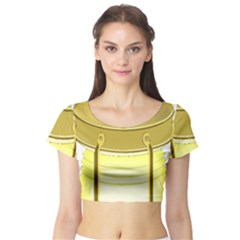 Short Sleeve Crop Top 