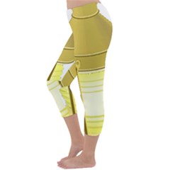 Capri Winter Leggings Back Capri Winter Leggings Back