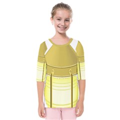 Kids  Quarter Sleeve Raglan T-Shirt 