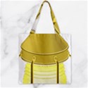 Zipper Grocery Tote Bag 