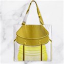 Zipper Grocery Tote Bag 