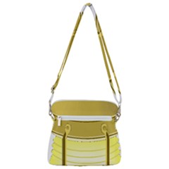 Zipper Messenger Bag 