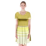 E8kogkcwqam3rmd Short Sleeve V-neck Flare Dress