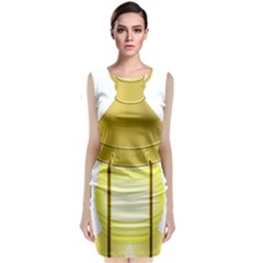 Classic Sleeveless Midi Dress 