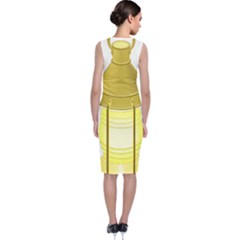 Classic Sleeveless Midi Dress 