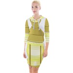 E8kogkcwqam3rmd Quarter Sleeve Hood Bodycon Dress