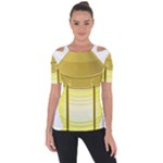 E8kogkcwqam3rmd Shoulder Cut Out Short Sleeve Top