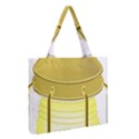 Zipper Medium Tote Bag Front