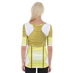 Wide Neckline T-Shirt 
