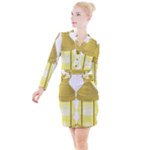 E8kogkcwqam3rmd Button Long Sleeve Dress