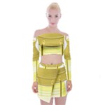 E8kogkcwqam3rmd Off Shoulder Top with Mini Skirt Set