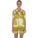 E8kogkcwqam3rmd Satin Short Sleeve Pajamas Set