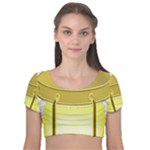 E8kogkcwqam3rmd Velvet Short Sleeve Crop Top 