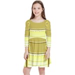 E8kogkcwqam3rmd Kids  Quarter Sleeve Skater Dress