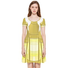 Inside Out Cap Sleeve Dress 