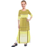 E8kogkcwqam3rmd Kids  Quarter Sleeve Maxi Dress