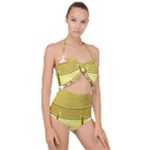 E8kogkcwqam3rmd Scallop Top Cut Out Swimsuit