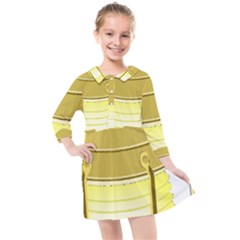 Kids  Quarter Sleeve Shirt Dress 