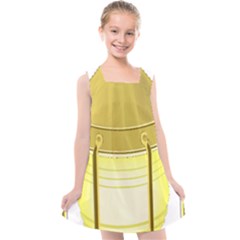 Kids  Cross Back Dress 