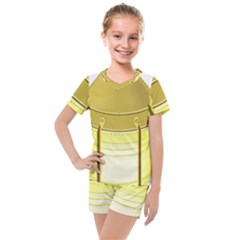 Kids  Mesh T-Shirt and Shorts Set 