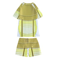 Kids  Swim T-Shirt and Shorts Set 
