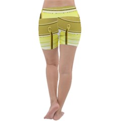 Lightweight Velour Yoga Shorts 